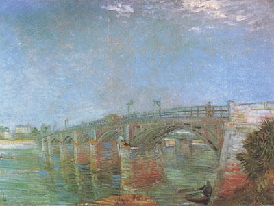 Vincent Van Gogh The Seine Bridge at Asnieres (nn04)